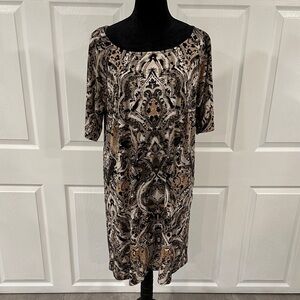 Connected Apparel paisley Print Dress. Size 16W